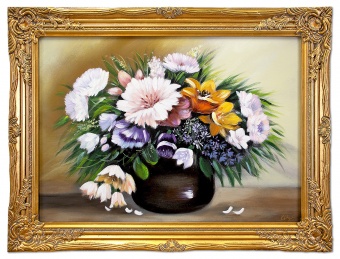 Bouquet Handmade Oil Paintings Canvas Oil Painting Picture G104867