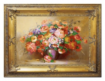 Bouquet Handcrafted Oil Paintings Canvas Oil Painting Picture G01810