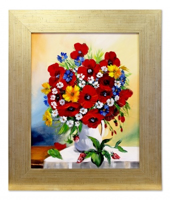 Bouquet Handmade Oil Paintings Canvas Oil Painting Picture G119874