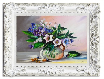 Flower bouquet handmade oil paintings canvas oil painting picture G97423