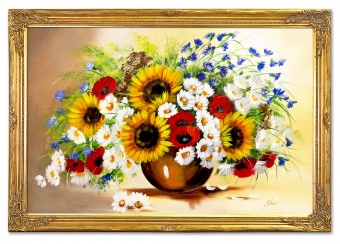 Bouquet Handmade Oil Paintings Canvas Oil Painting Picture G118750