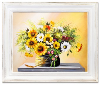 Bouquet Handicraft Oil Paintings Canvas Oil Painting Picture G120051