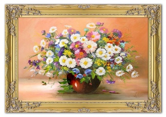 Flower bouquet handmade oil paintings canvas oil painting picture G04895