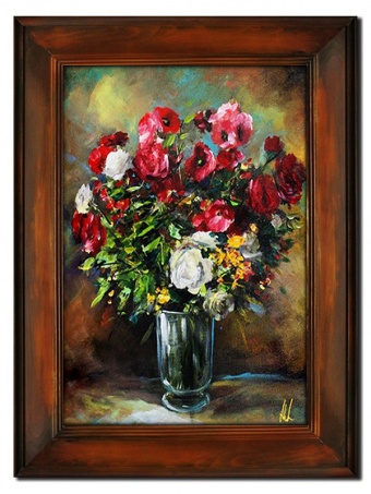 Bouquet Handmade Oil Paintings Canvas Oil Painting Picture G103041