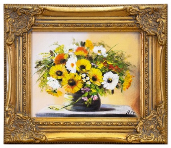 Bouquet handcrafted oil paintings canvas oil painting picture G120159