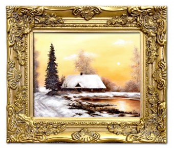 Winter landscape handmade oil paintings canvas oil painting picture G95382