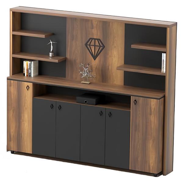 Sideboard Office Cabinet Filing Cabinet Archive Cabinet Brown Gray