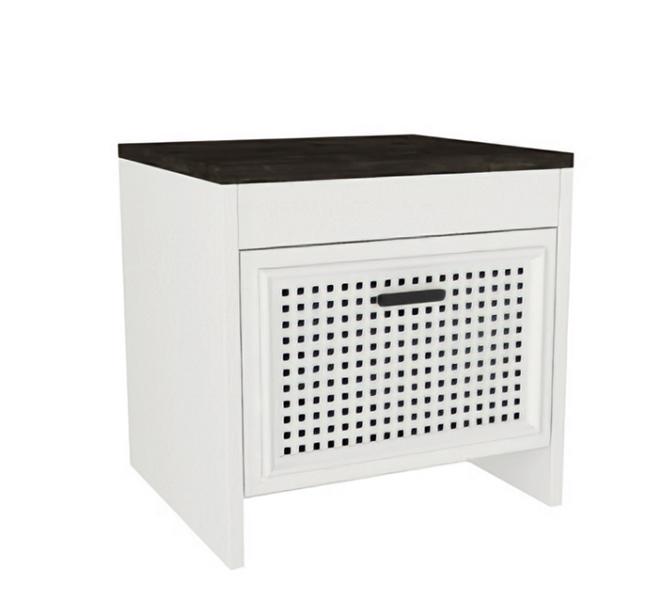 Nightstand Wood Table Side Table Night Console Nightstands Furniture White