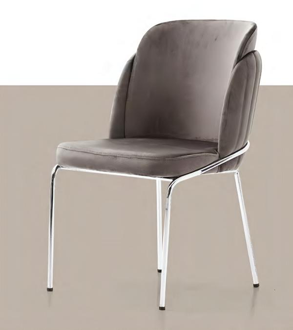 Living room chair, armchair, dining room chair, upholstered chair with metal legs.