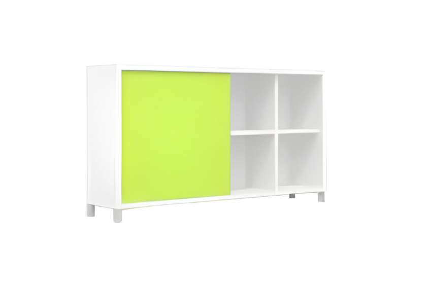 Luxurious white green filing cabinet modern office storage cabinet