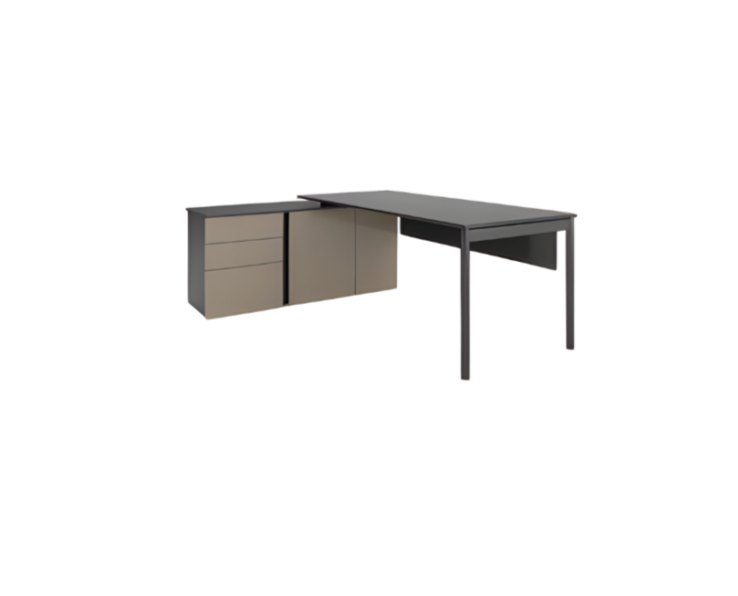 Desk, corner desk, tables, furniture, office equipment, work table.