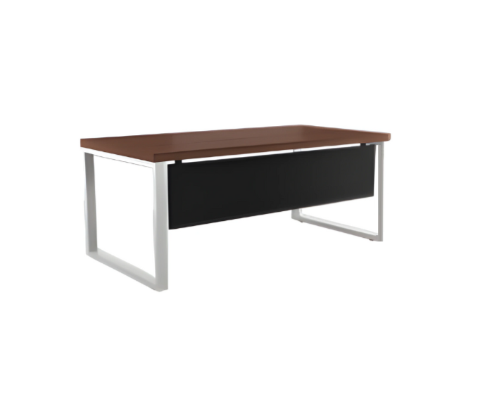 Exclusive brown black desk luxury office furniture workspace