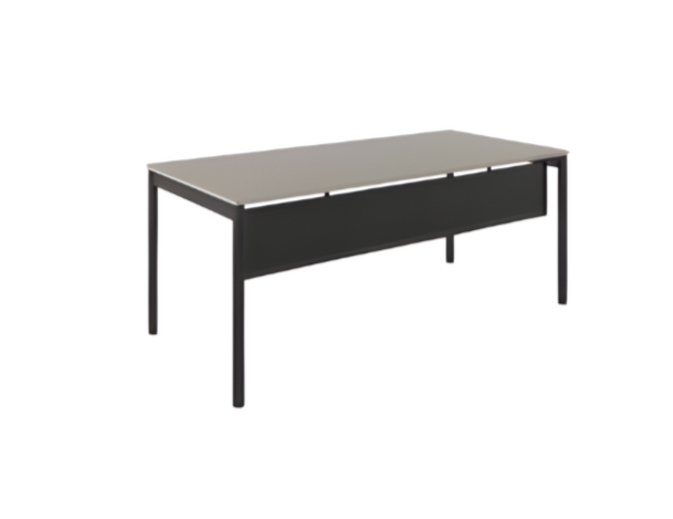 Office Desk Stylish Furniture Gray Black Desk Table Workspace Tables