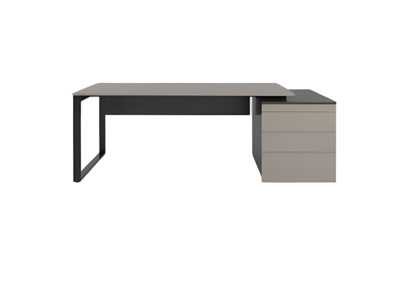 Modern desk luxury office furniture wood office furniture luxury workspace