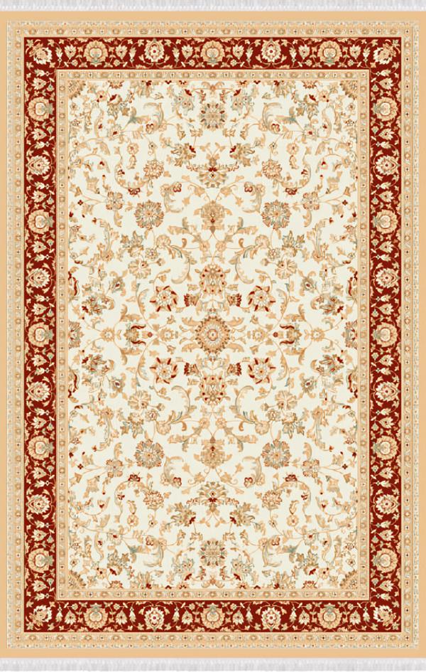 Flat weave carpets Abstract designer oriental carpet 150x233 red beige