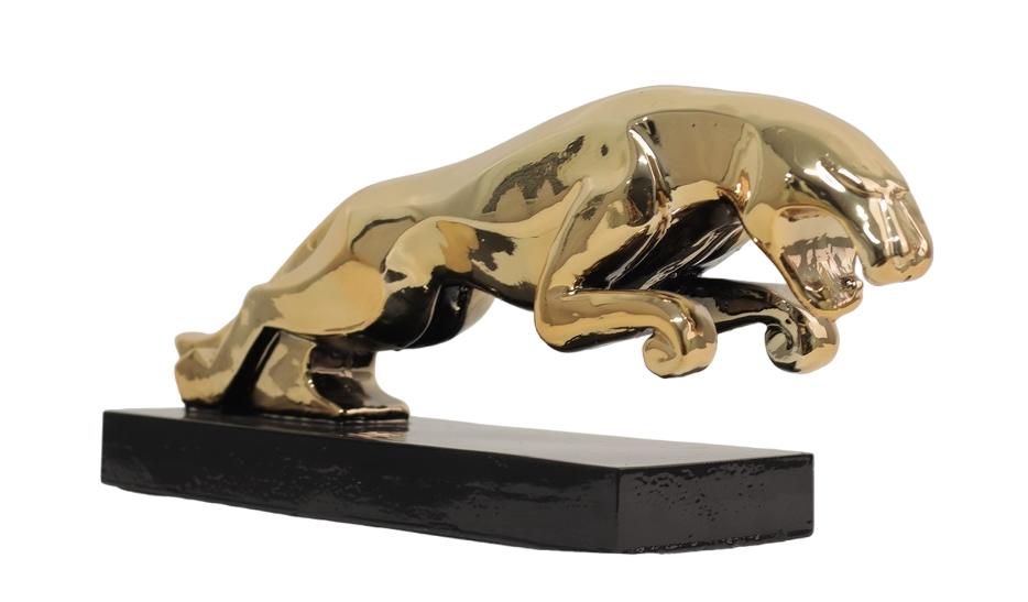 Design Jaguar Figure Statue Sculpture Decoration New