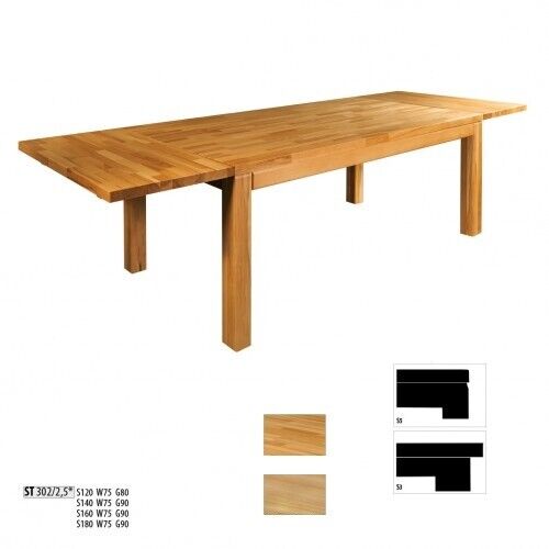 Table real wood solid oak dining tables solid 140x90cm tables real wood