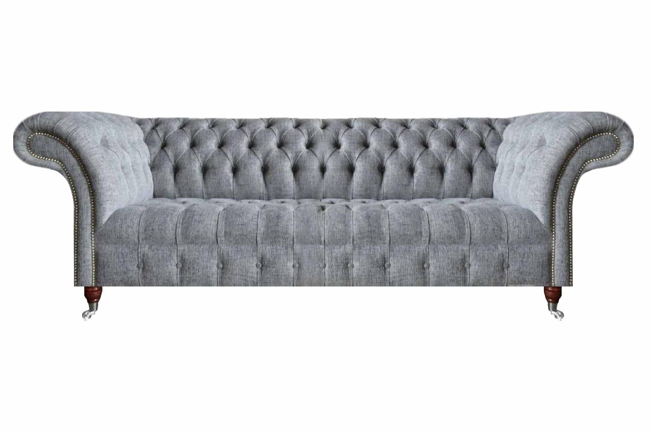 Sofa three-seater couch design seating furniture Chesterfield modern living room