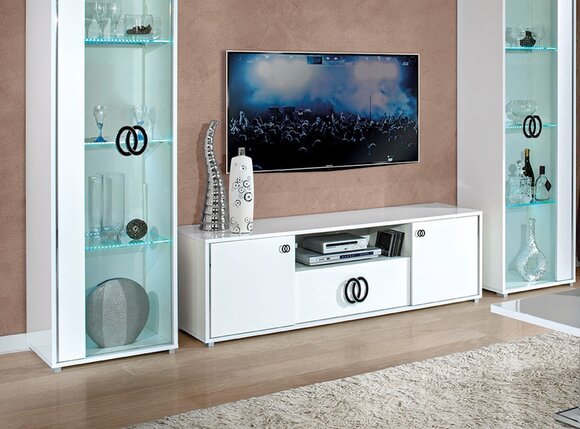 rtv tv sideboard table television cabinet table design new white 160 cm modern new