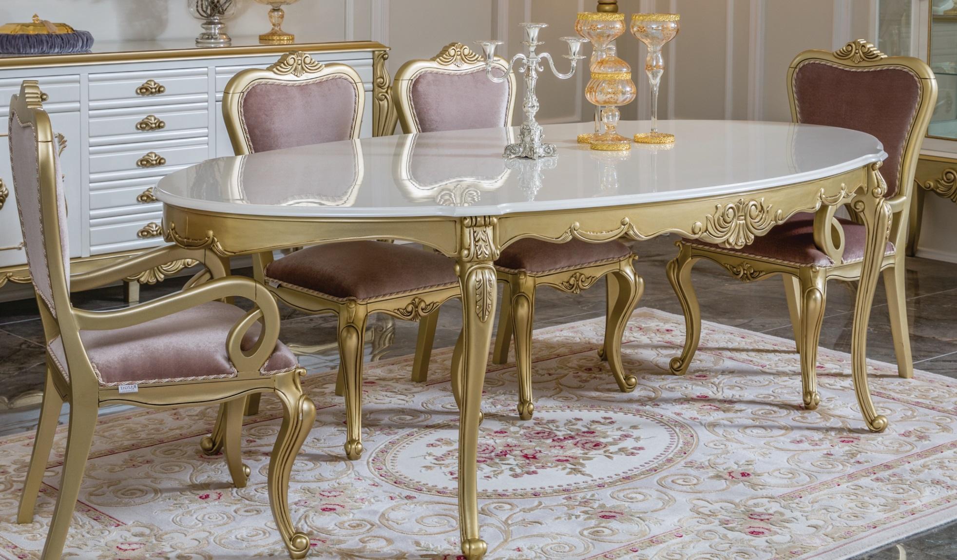 Dining Table Luxury Table Luxury Wooden Table Italy Dining Tables Classic