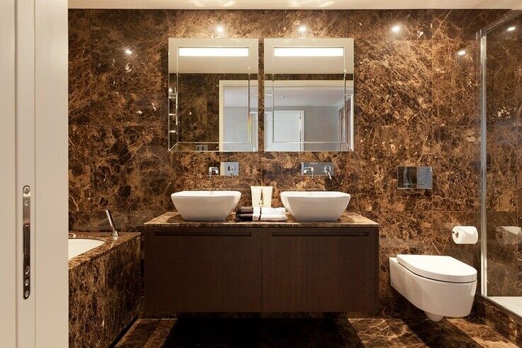 30x30 28m² marble floor natural stone floor covering tiles bathroom shower