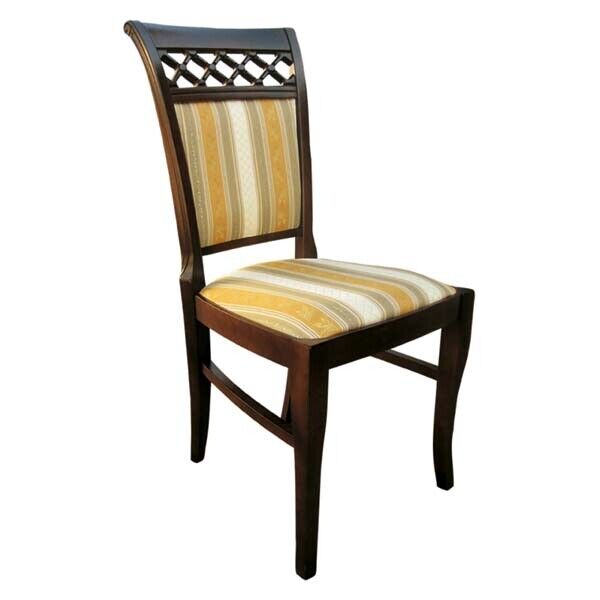 Group Armchair Wood 10x Restaurant Set Dining Room Upholstered Chairs Gastro New Chair