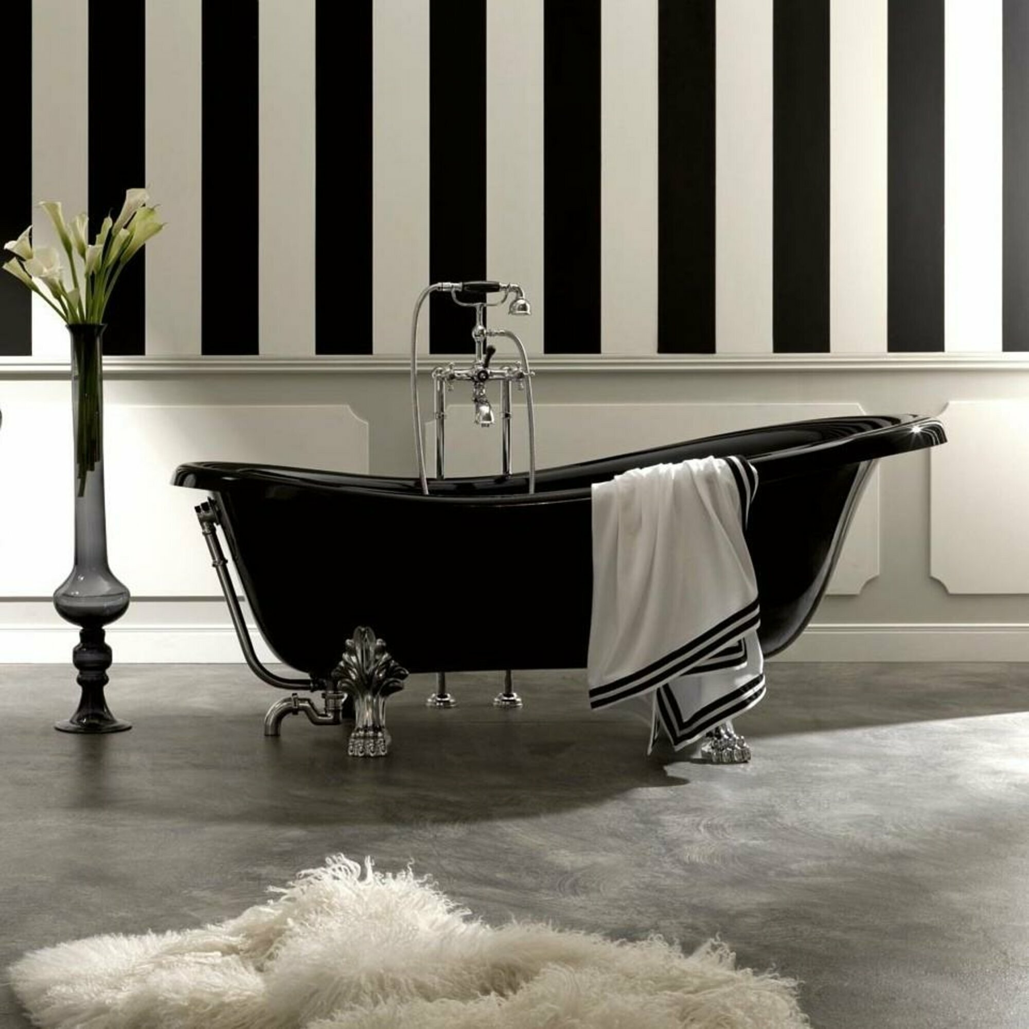 Exclusive freistehende Badewanne Acrylwanne Wanne Bad Wannen Badezimmer Sofort