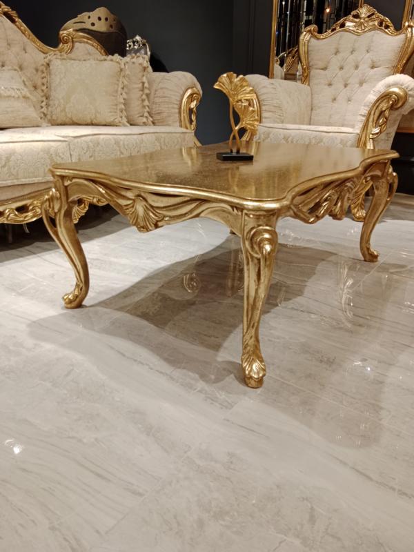 Coffee Table Tables Chesterfield Table Design Luxury Furniture Gold Wood Living Room