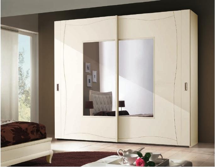 Wardrobes Wardrobe with Sliding Doors Bedroom Wardrobe Wall Wood Design