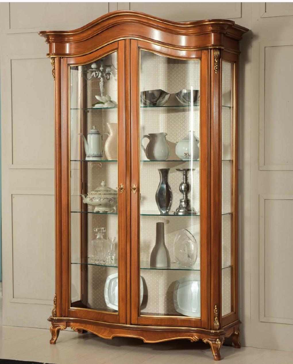 Solid Wood Display Cabinets Glass Cabinet Real Wood Display Cabinet Living Room Furniture Sideboard