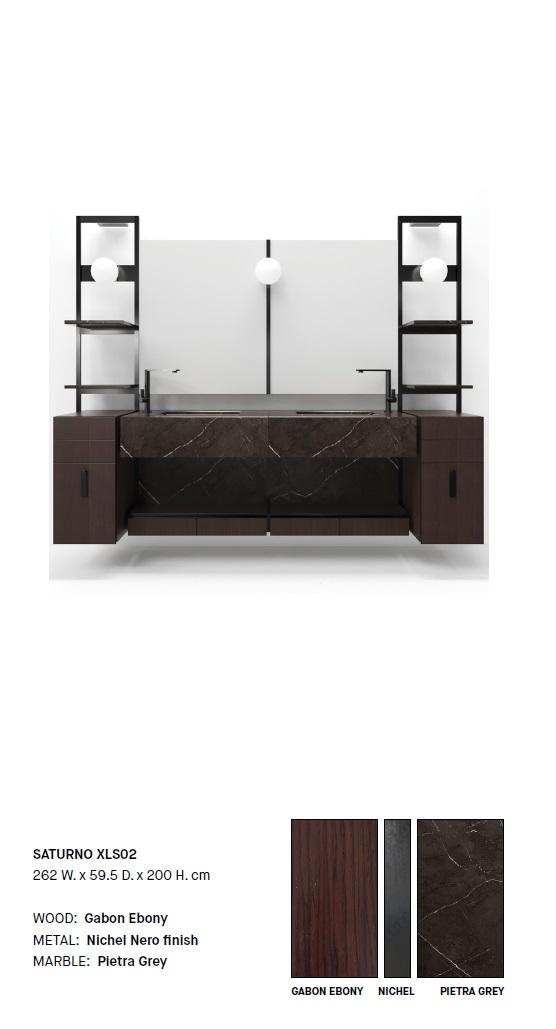 Brown Italian Washbasin Classic Cabinet Washbasin Classic Furniture