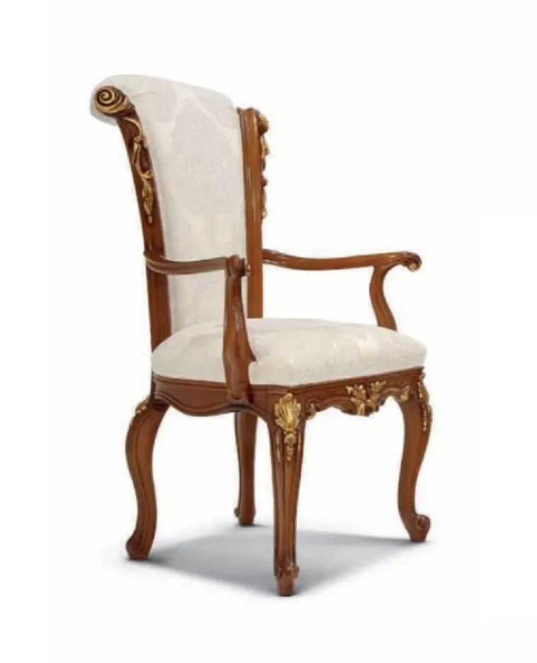 Luxury Dining Chair Dining Room Armchair Seater Chairs Wood Baroque