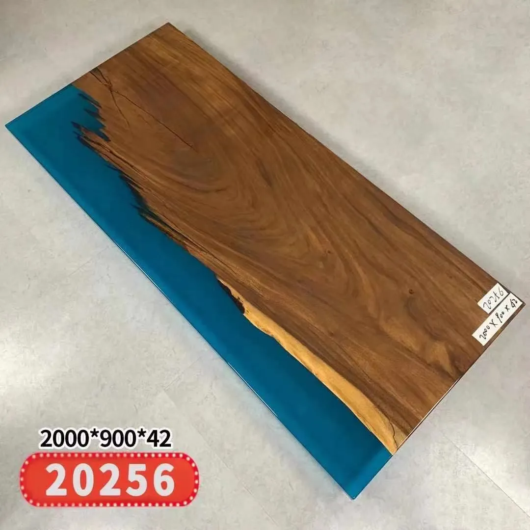 Epoxy resin dining table River Table 200x90 tables solid river table