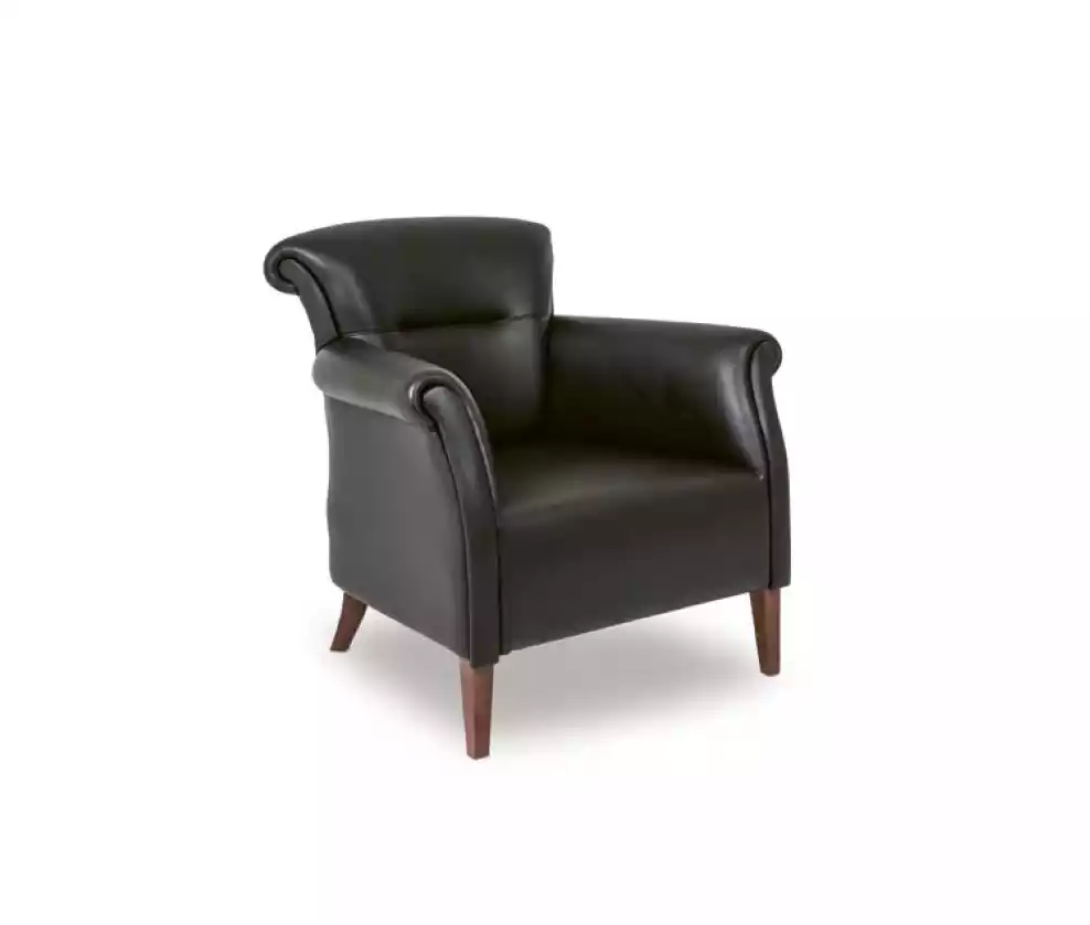 Black Armchair Office Furniture Luxury Designer Armchair Single Seater