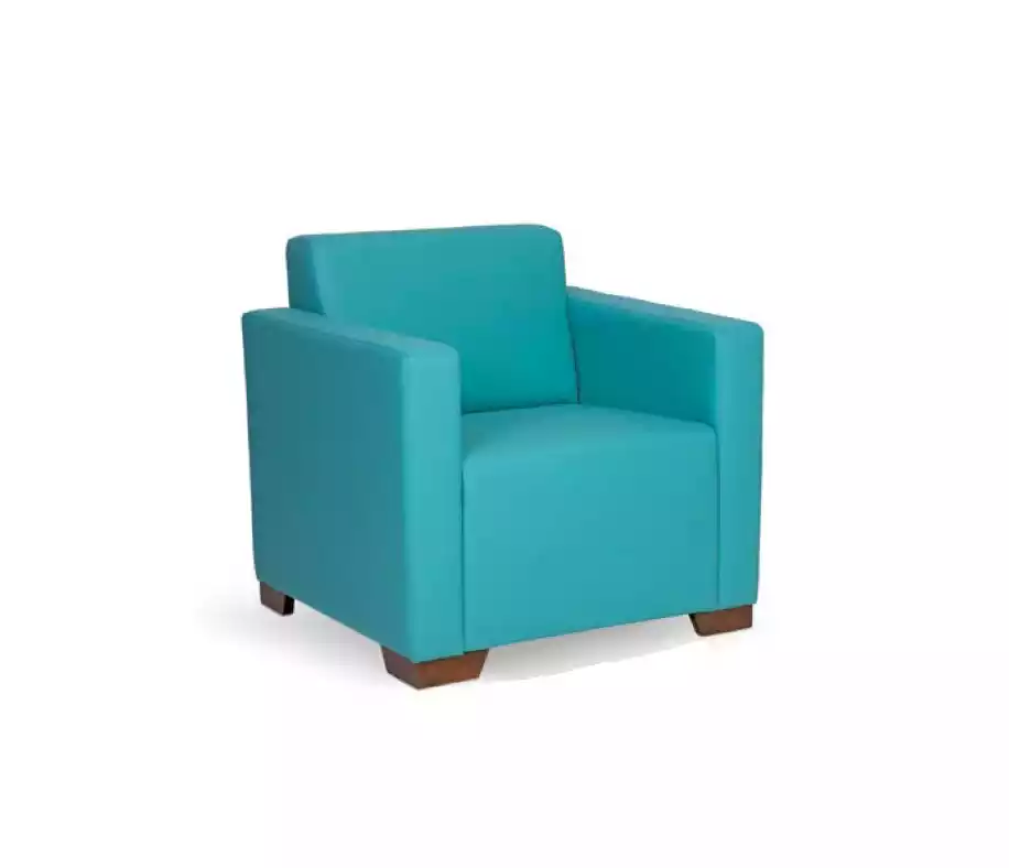 Armchair Study Blue Seat Office Furniture Armchair New Textile