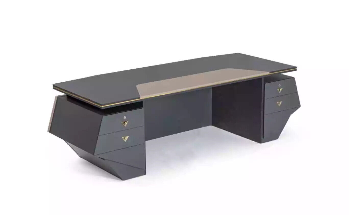 Luxury executive desk table xxl 260x100 Designer furnishings Modern tables