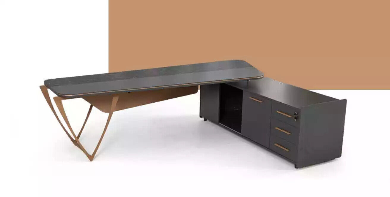 Office furniture Corner desk with drawers Modern study desk