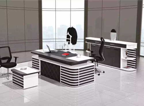 White office furniture Office furniture Complete set Office Modern furniture