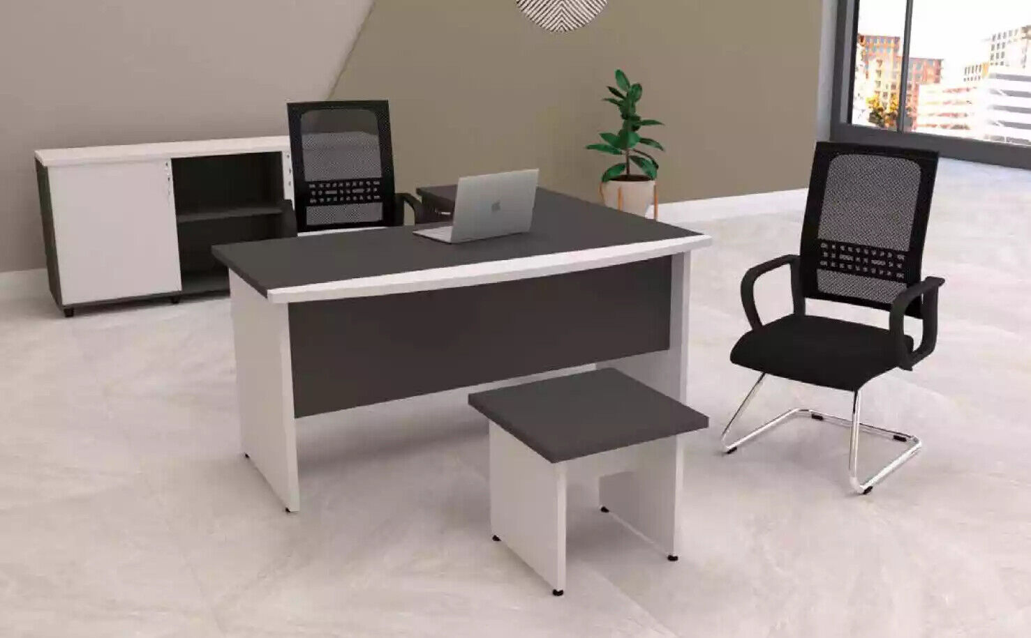 Modern desk set Office furniture Modern study tables Wooden furniture