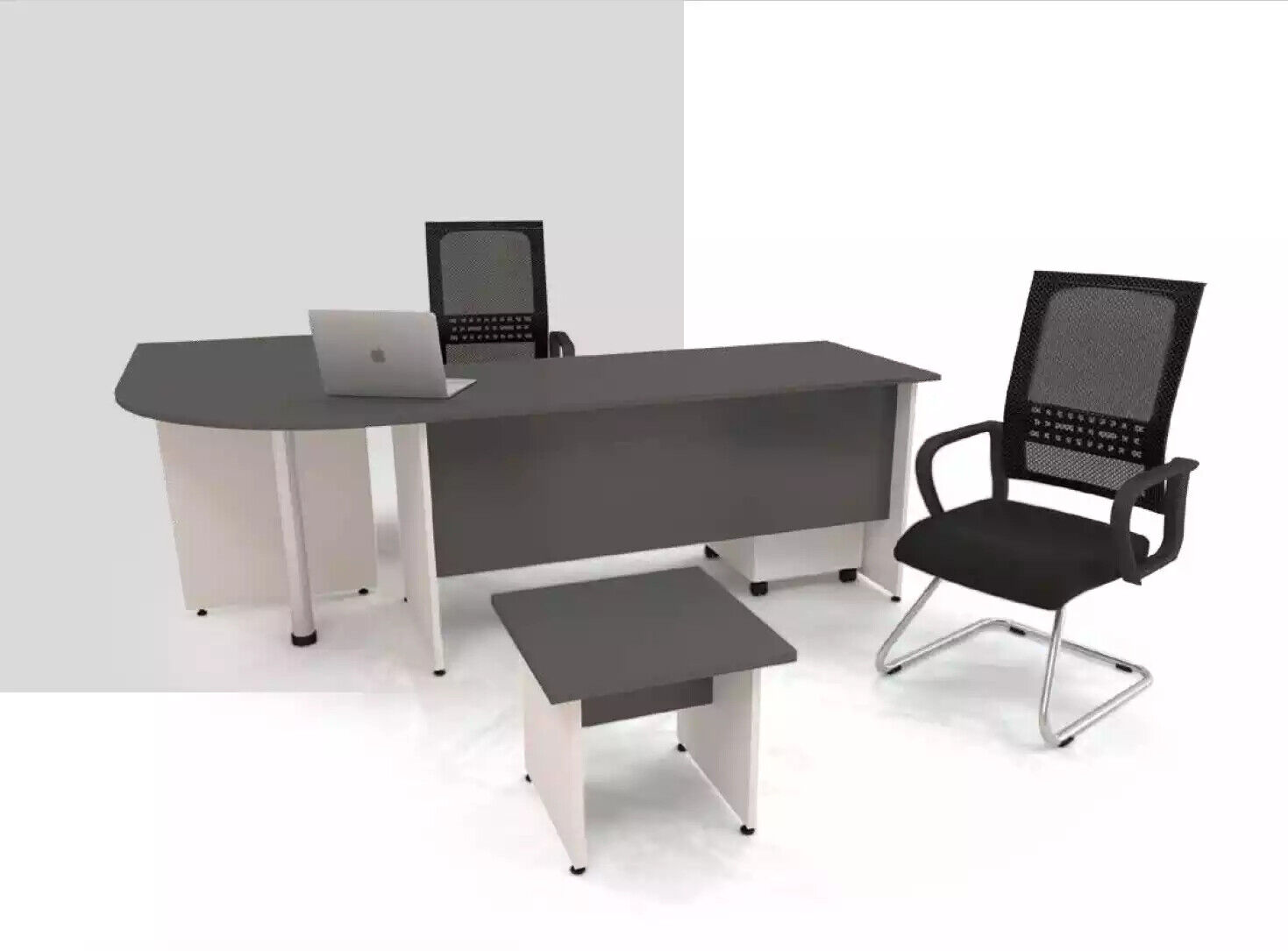 Office furniture set office complete 2 pcs office table furnishing coffee table desk