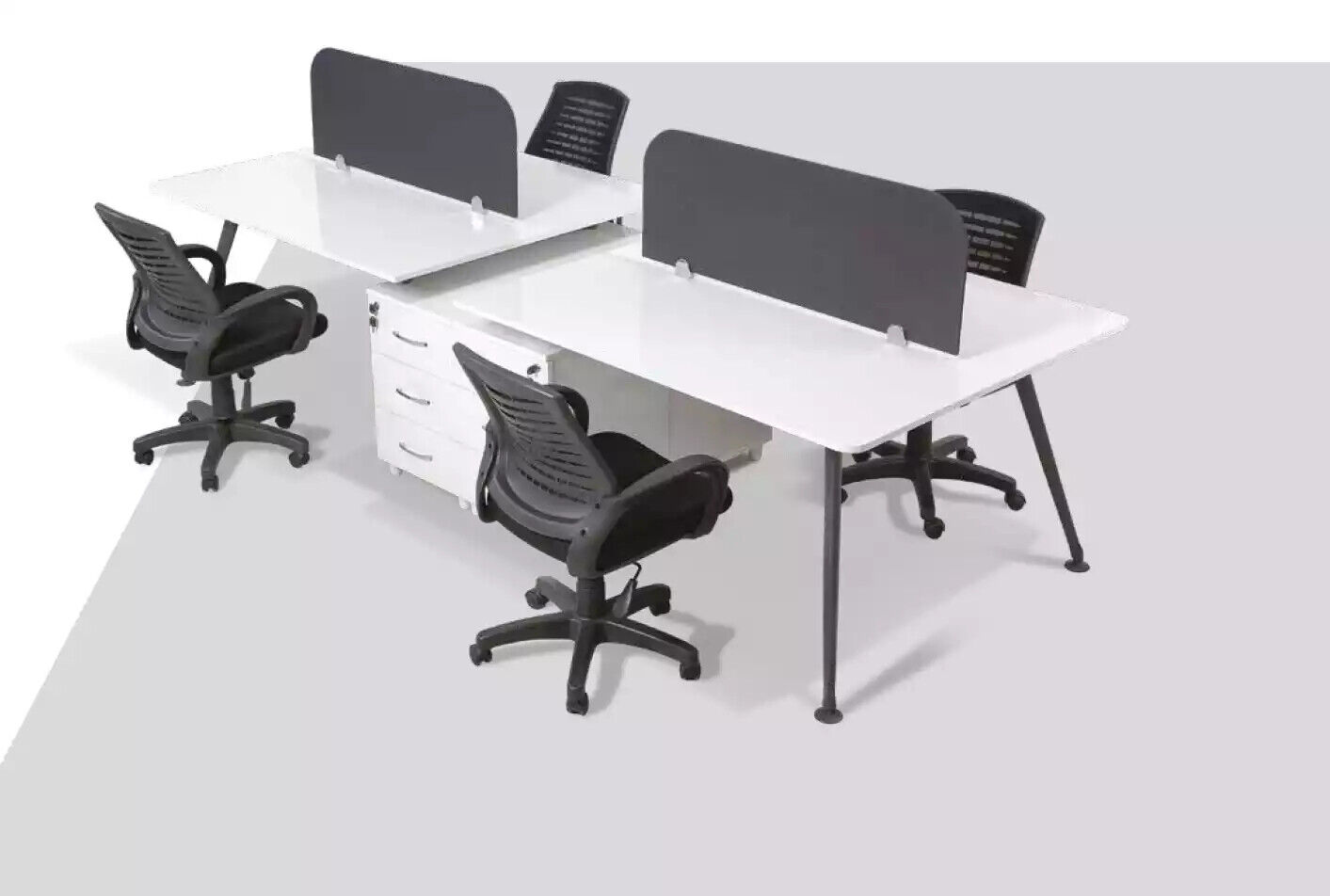 Large workstation Office desk Desks Modern office furniture style