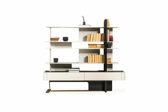 Bookcase Office shelf Shelves Books Wood White Cabinet Living room