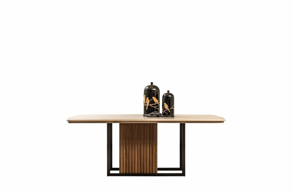 Dining Table Dining Room Table Wood Brown Modern Dining Room Wooden Table