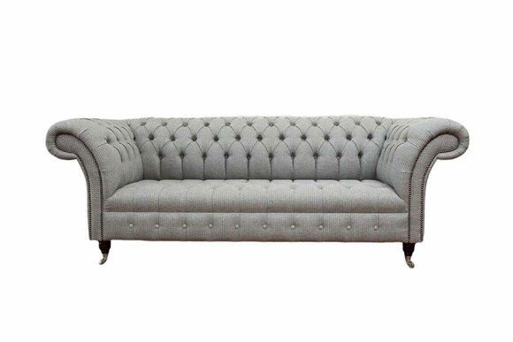 Chesterfield 3 Seater Sofa Grey Design Couches Upholstery Sofas Couches