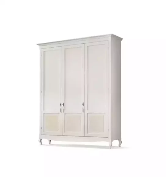 Wardrobe Bedroom Wood Classic Design Furniture White Wardrobes