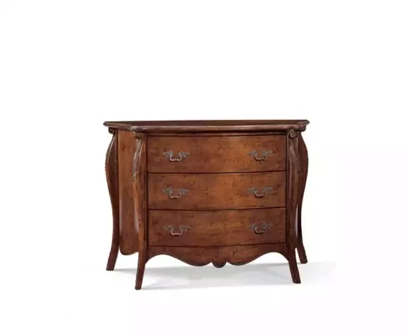 Chest of Drawers Brown Italian Style Wood Furniture Classic Furniture Design New