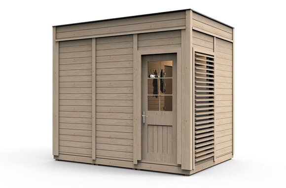 Sauna Wood Woodpro Garden Wood Sauna Outdoor Saunas Dry Sauna 345x245x318