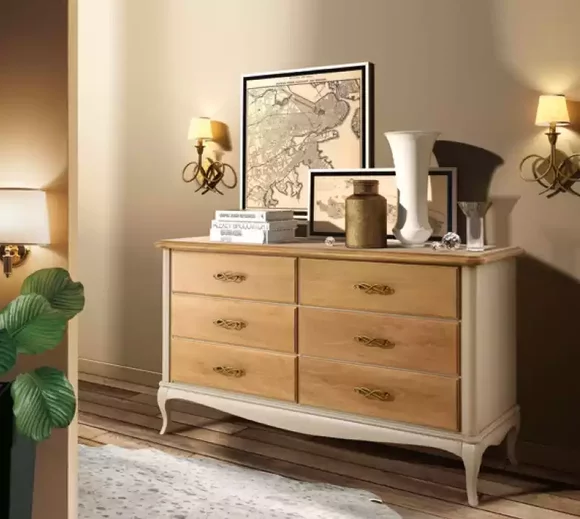 Chest of drawers luxury bedroom luxury furniture wood Klassischе