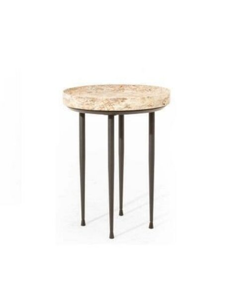 Elegant wooden side table for stylish accents in the living room