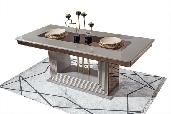 Modern dining table dining room furniture wood dining tables table style design